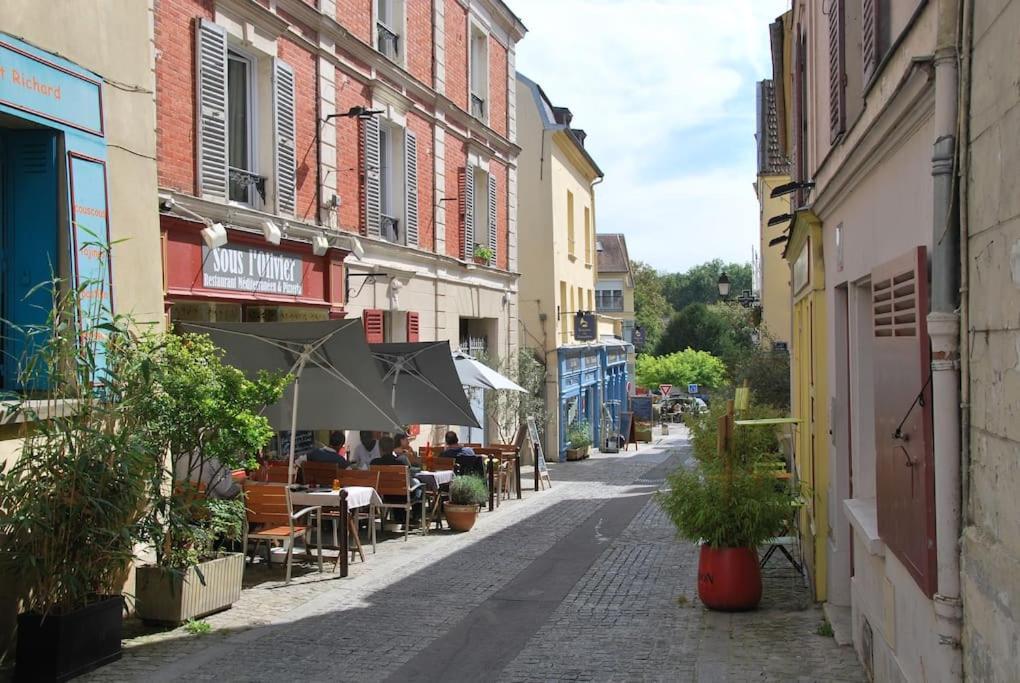 Chez Laurette - Charming Apartment In Historic Village Near Versailles Marly-le-Roi Exterior foto